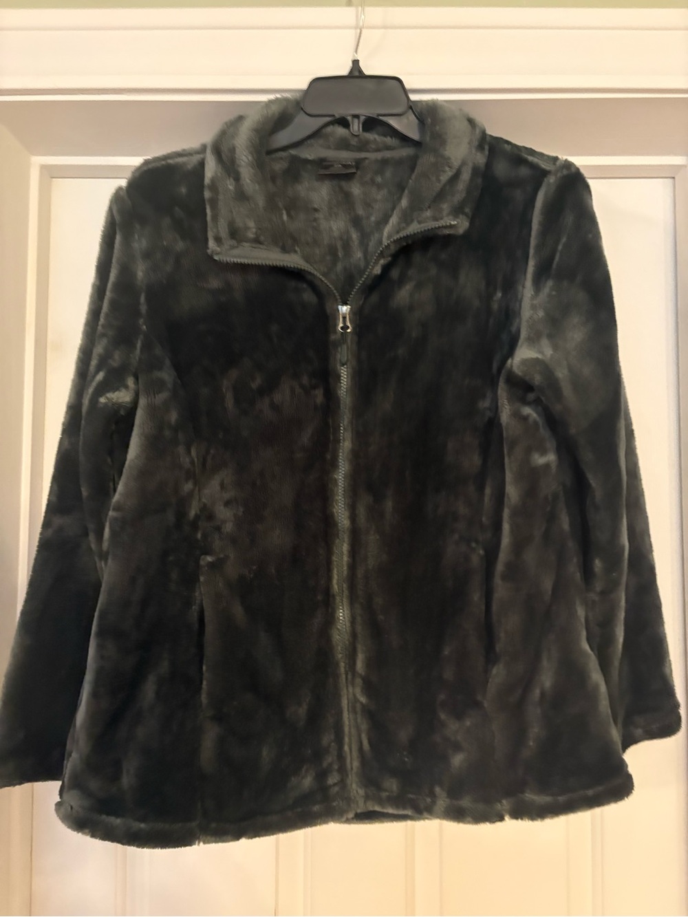32 Degrees Plush Full-Zip Green